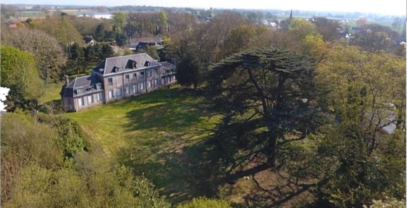 Les gîtes du château du cèdre Manneville-ès-Plains Exterior foto